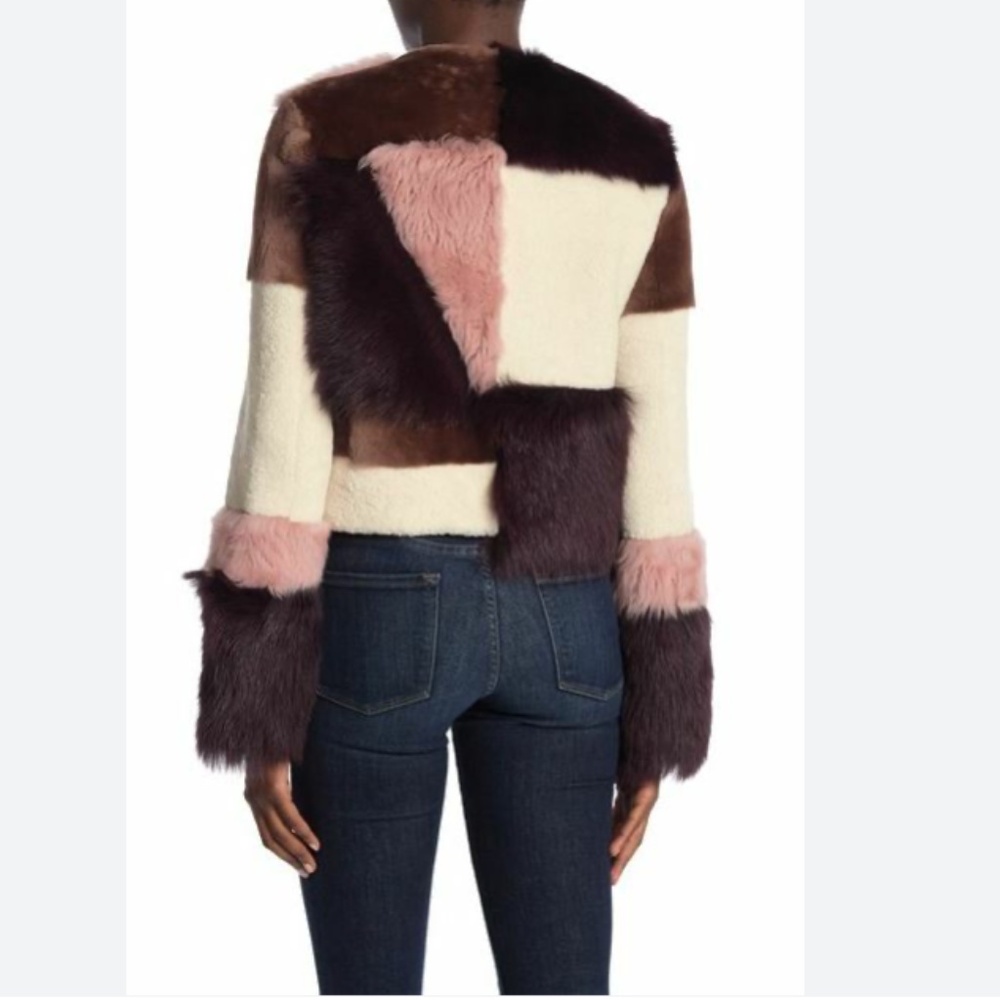 Ugg - Hal Patchwork Fur Jacket - image 3